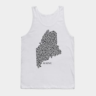 State of Maine Maze Tank Top